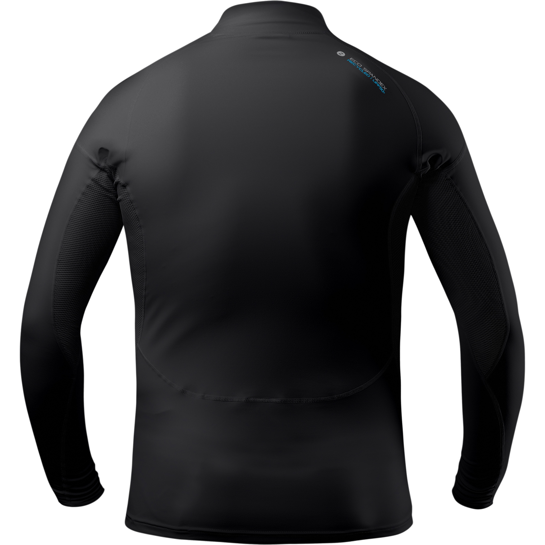 2026 Zhik Junior Long Sleeve Eco Spandex Rash Guard DTP-0063-K-BLK - Black